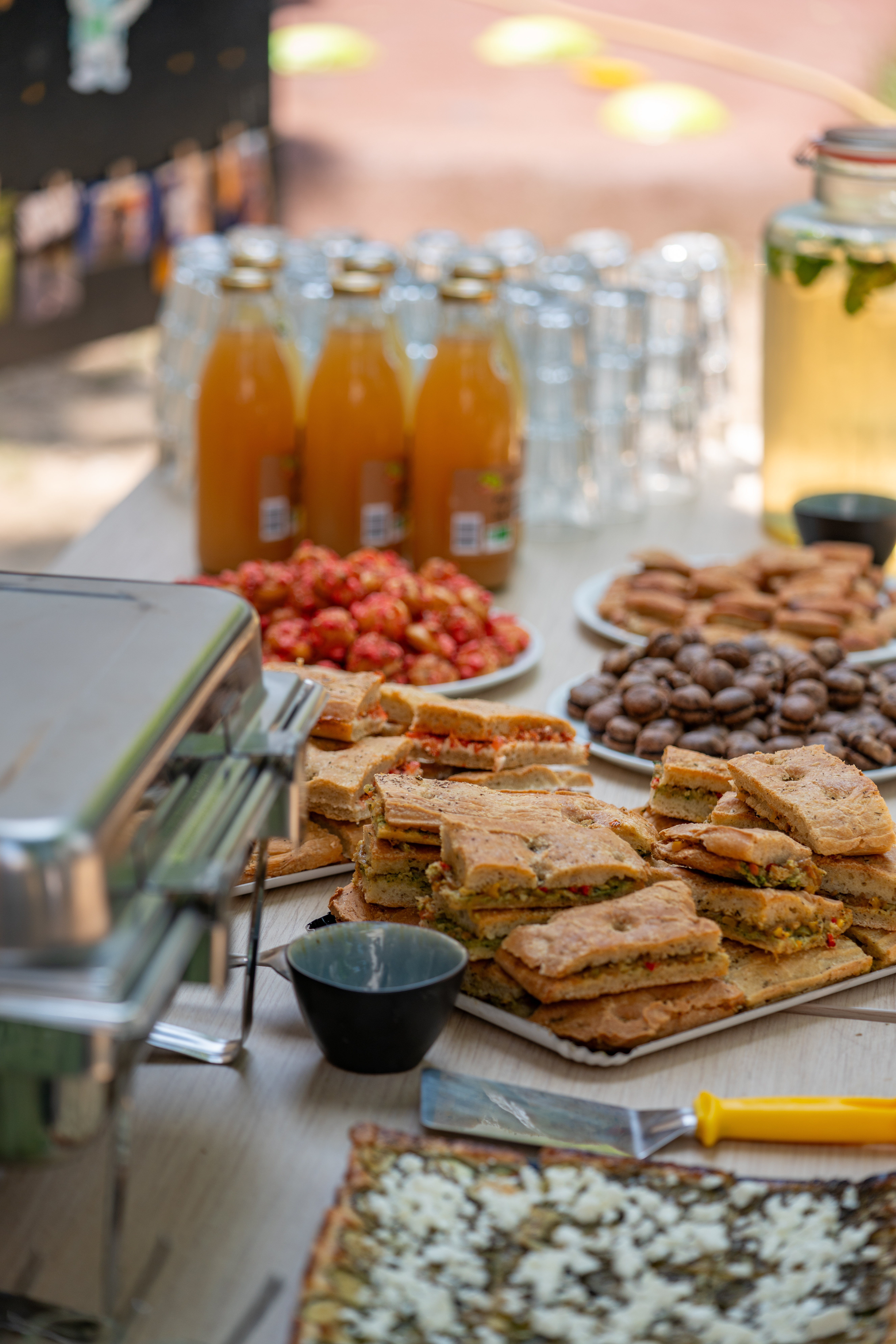 Buffet déjeunatoire Fika à l'IME au Fil de L'autre