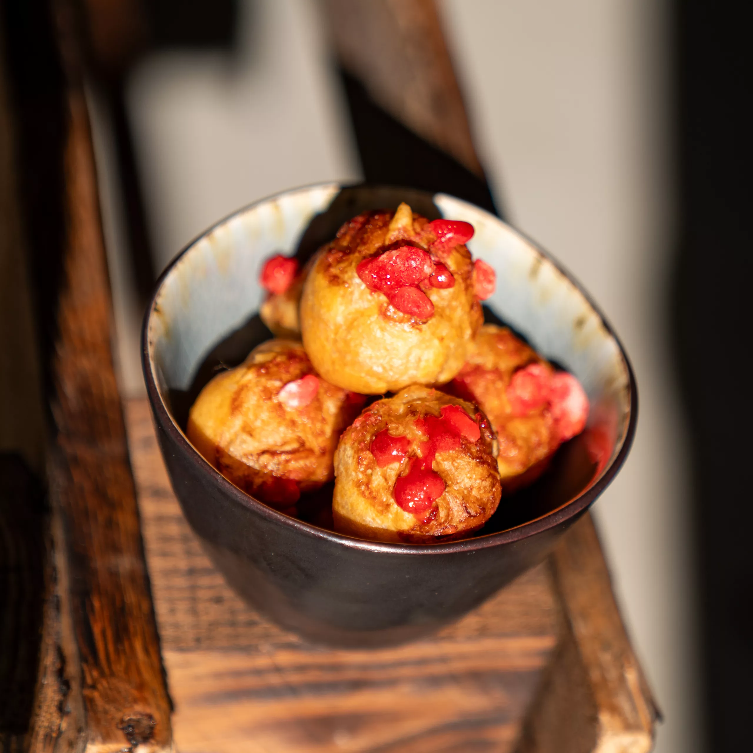 Chouquette aux pralines 