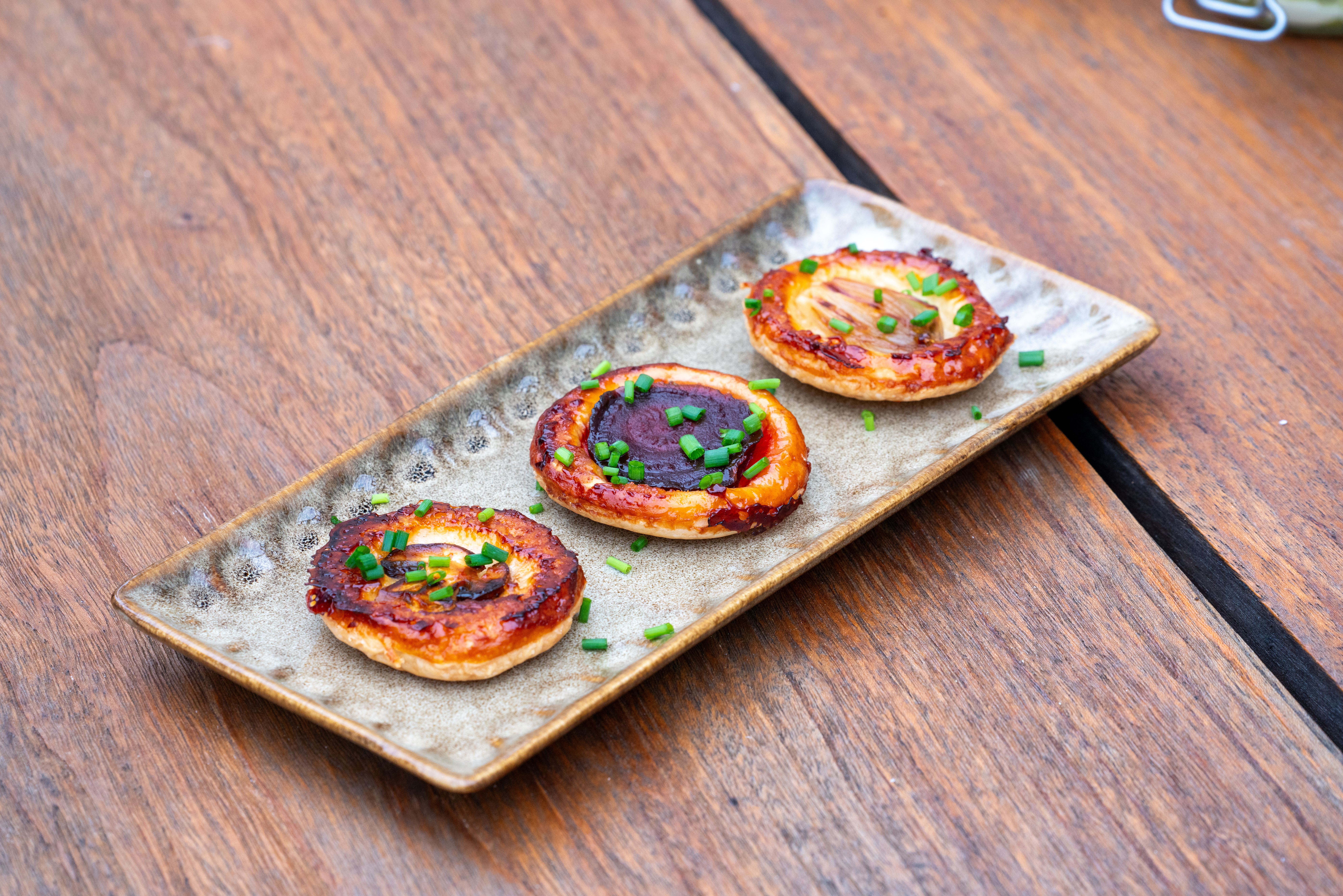 Trio de tatins d'automne