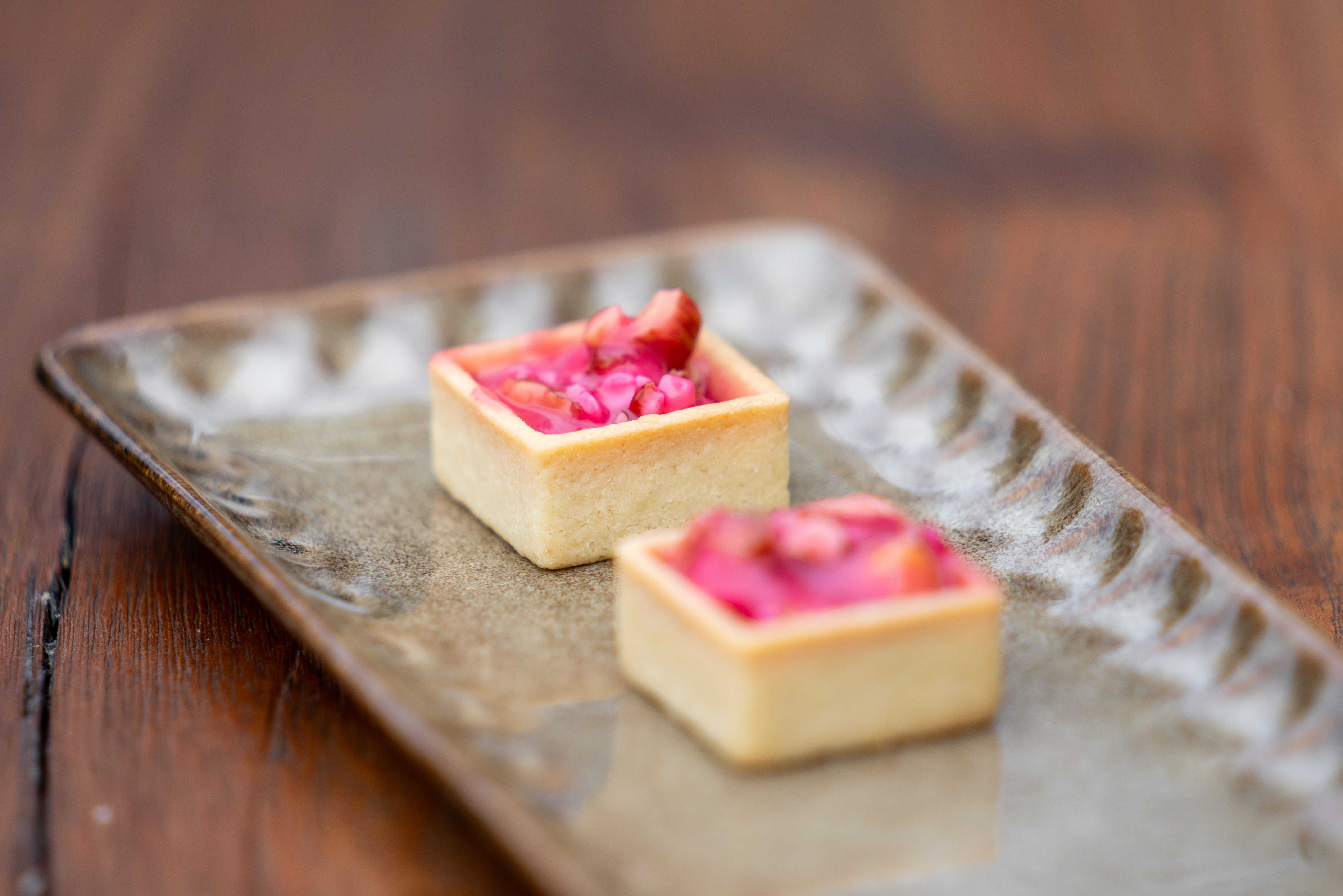 Tartelettes aux pralines roses de Lyon